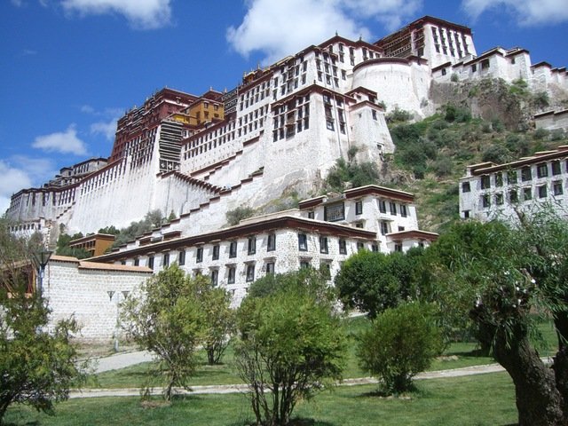 Le palais du Potala, à Lhassa